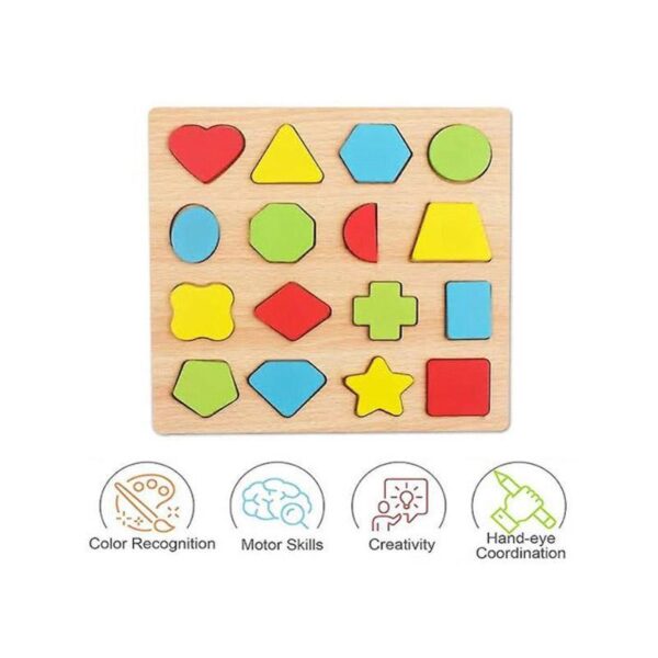 wooden shapes puzzles