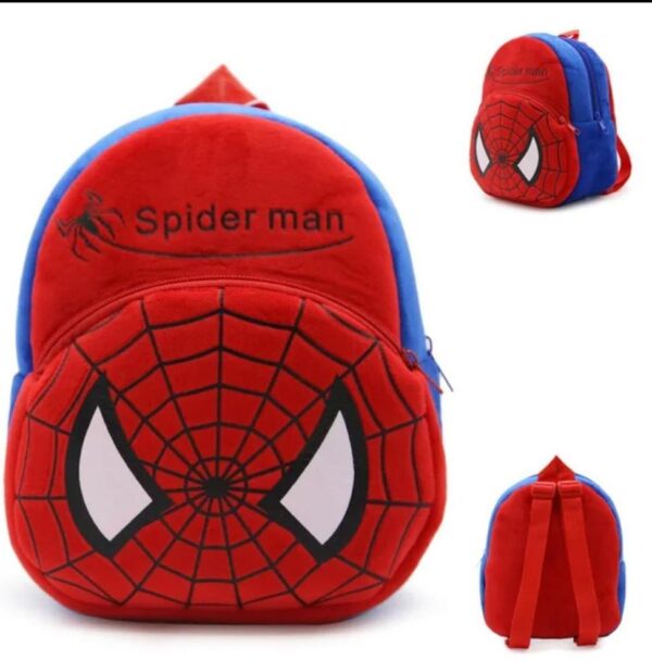 red spiderman school bag for kids