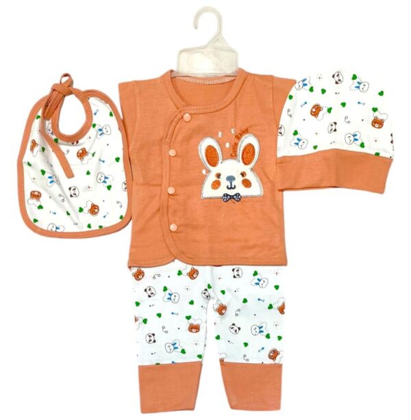 New-Born-Baby-Dress-new-born-baby-set-orange